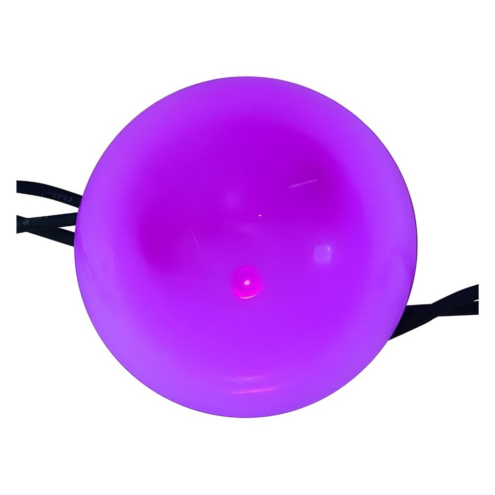 Multicolor Opaque G50 LED Light Set Green Wire