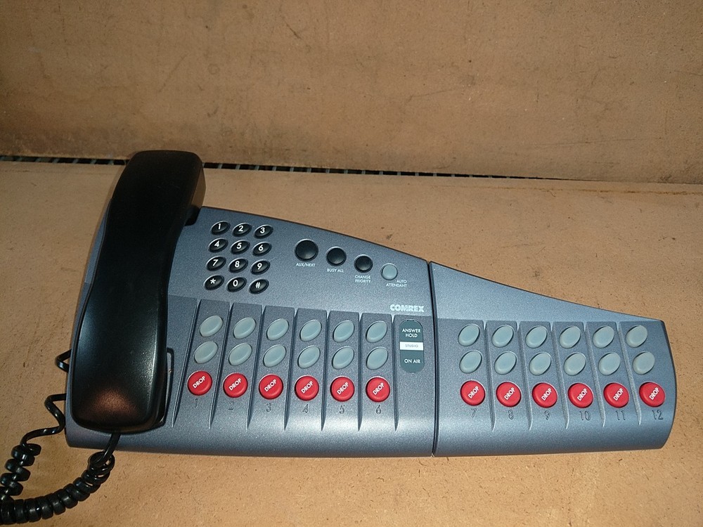 Comrex Stac Control Surface 12 Lines Phone Telephone