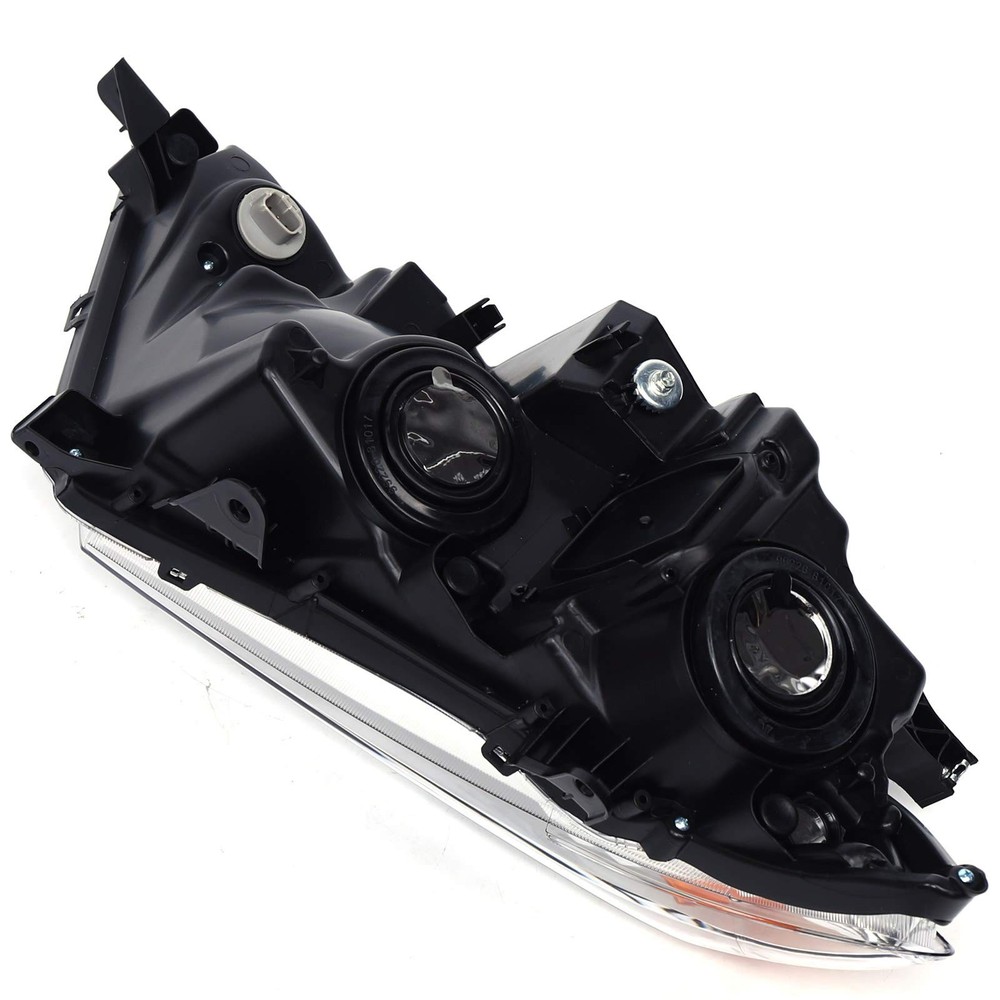 Halogen Headlight Assembly Venza 2009-2016 Left ABS Black Housing