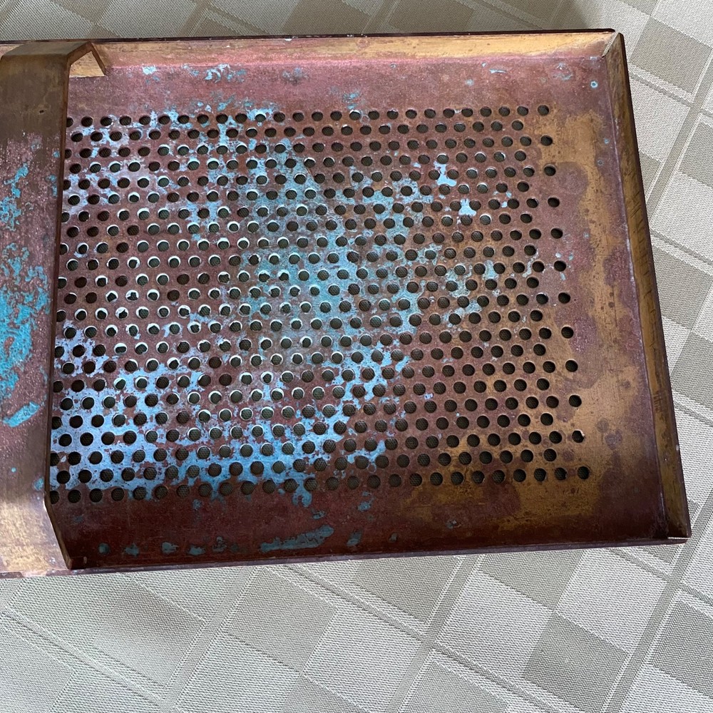 Antique Brass Hobart Dishwasher Strainer Filter Screen with Handle E