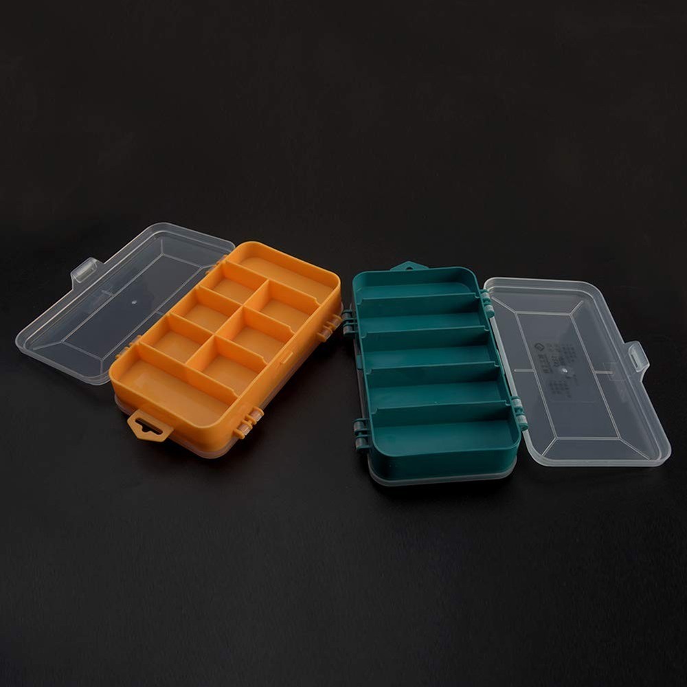 Screws Storage Box, Double Side 13-Grids Hardware Box Organizer, Portable Sma...