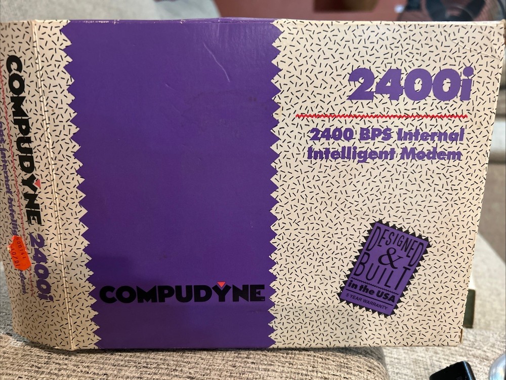 Compudyne 2400 Bps Internal Modem