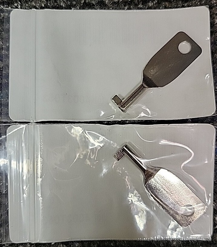 (2 PACK) Posey 1074 Universal Key NEW