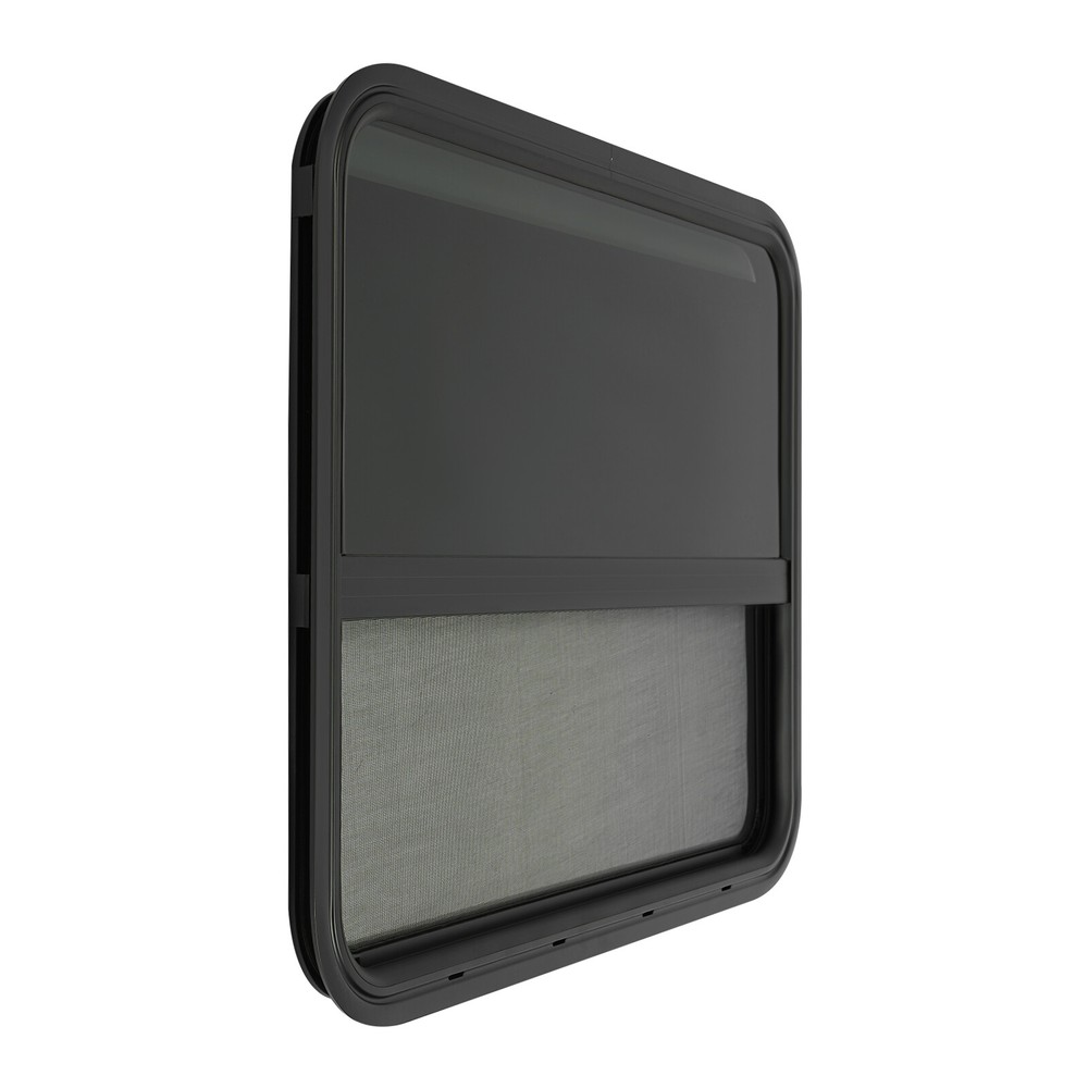 NEW RV Window Vertical Slide Window Rectangular Venting Window Clip-on Mounting