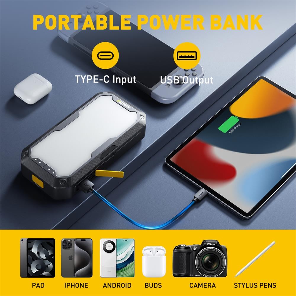 10400mAh Start Multi-function Power Emergency Supply Car Backup Starter 12V