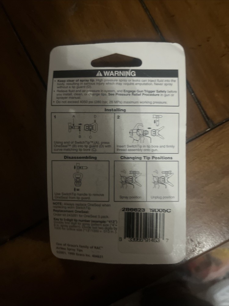 Graco RAC 5 SwitchTip 286623