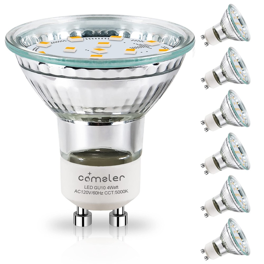 GU10 LED Bulbs, GU10 Light Bulb 5000K Daylight White, LED Bulb Replacement Re...
