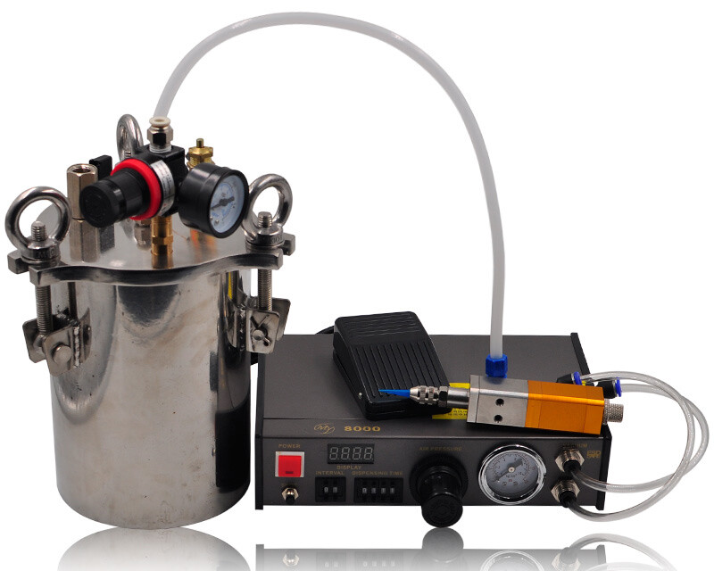 220V Automatic Quantitative Glue Dispensing Equipment Glue Dispenser Tool