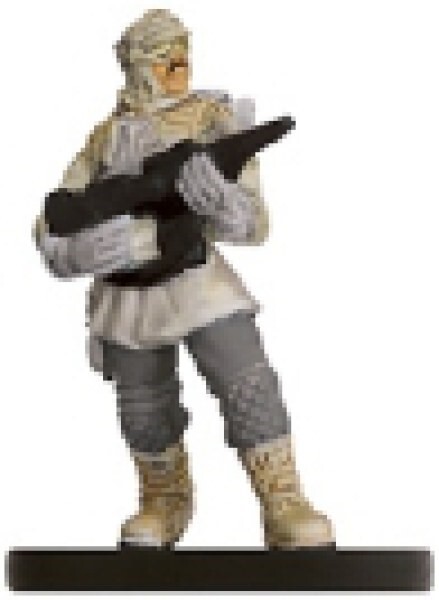 The Force Unleashed ~ ELITE HOTH TROOPER #5 Star Wars miniature