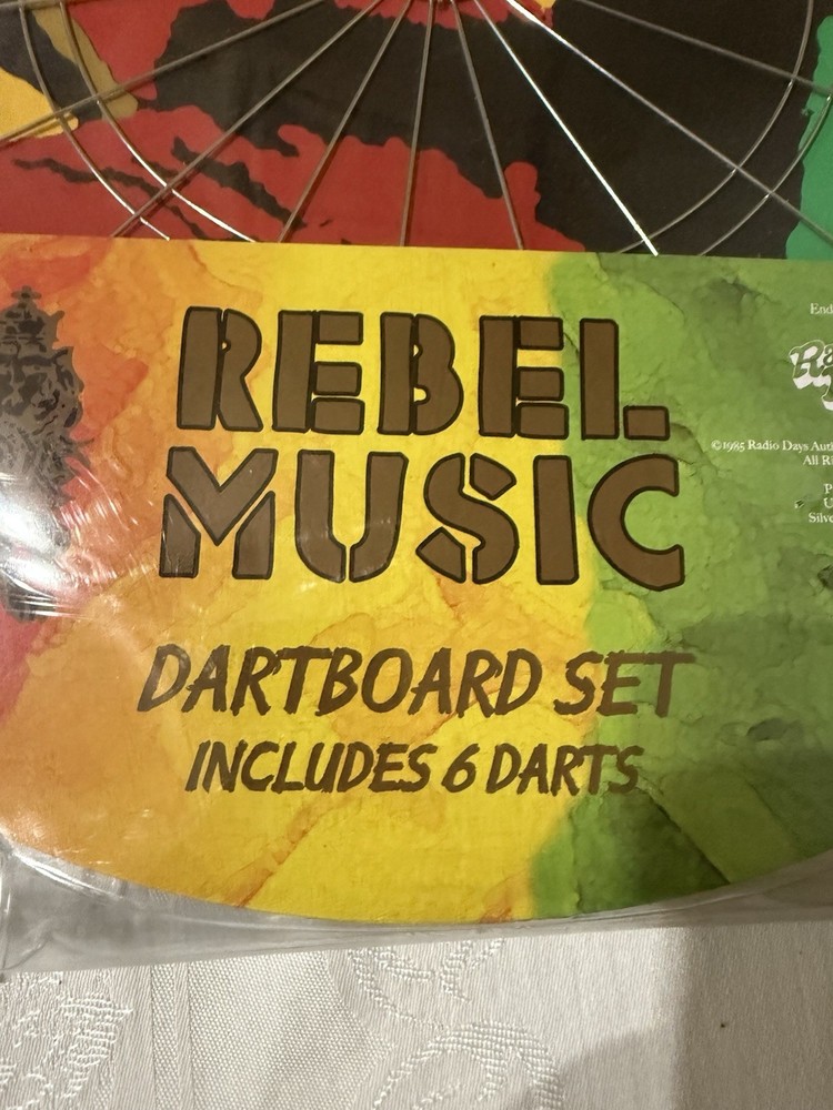 Dart Board - Bob Marley New Never Used.