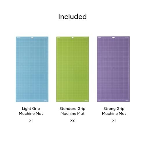 Cutting Mat Variety Pack 12x24 for Explore Maker Machines - 4 Count, Grip Option