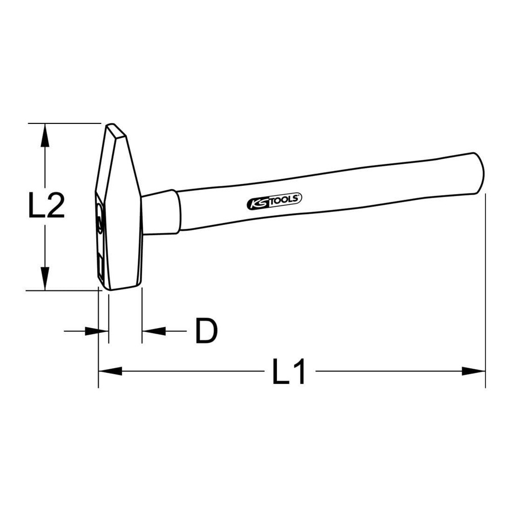 Sledge Hammer with Ash Handle, 10000G