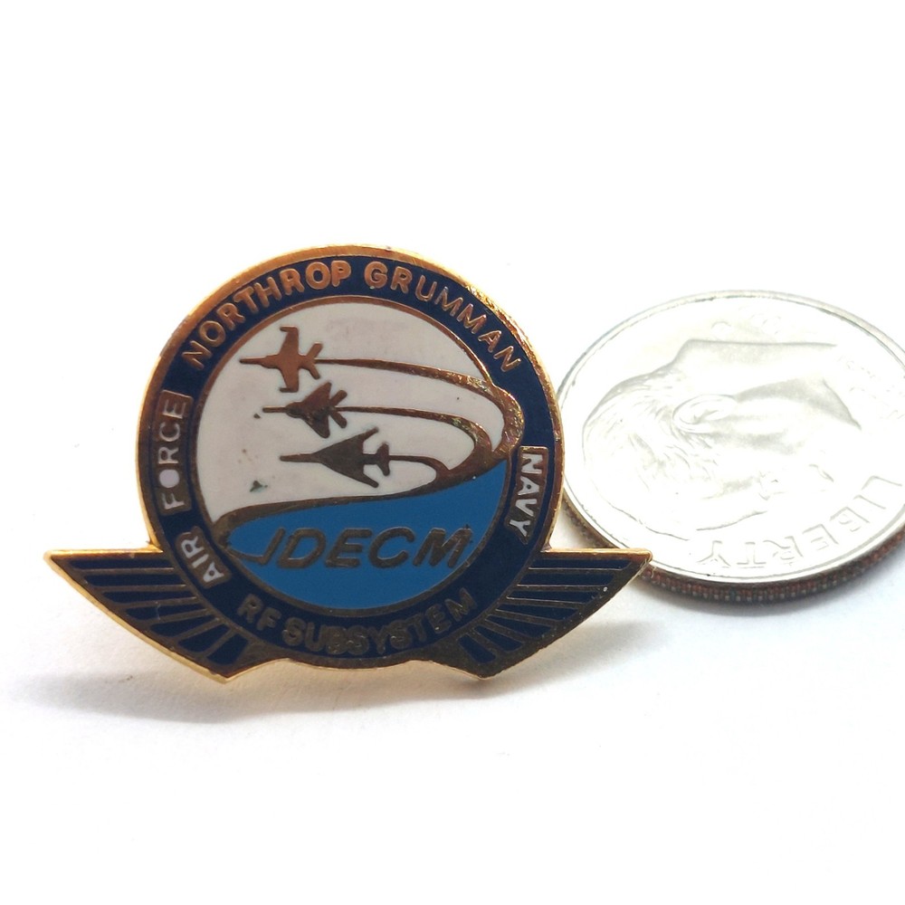 Northrop Grumman JDECM Program Pin Air Force Navy RF Subsystem Award VTG