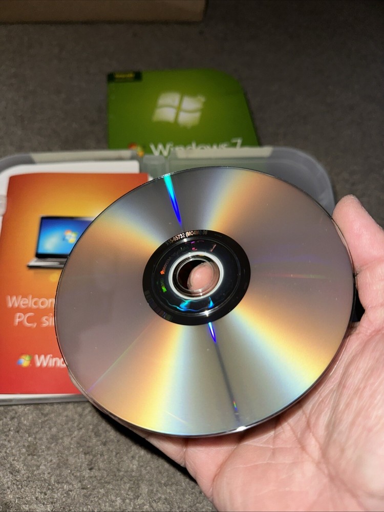 Microsoft Windows 7 Home Premium Upgrade 32 Bit and 64 Bit DVDs MS WIN