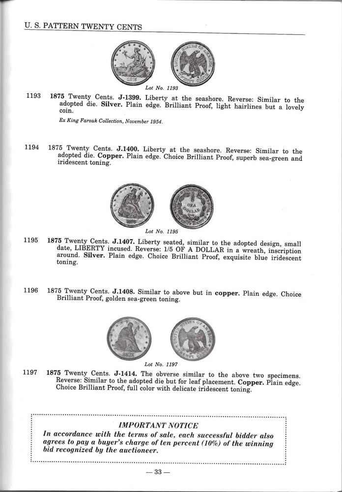 THOMAS BERGIN COLLECTION OF PATTERNS IN THIS CATALOG