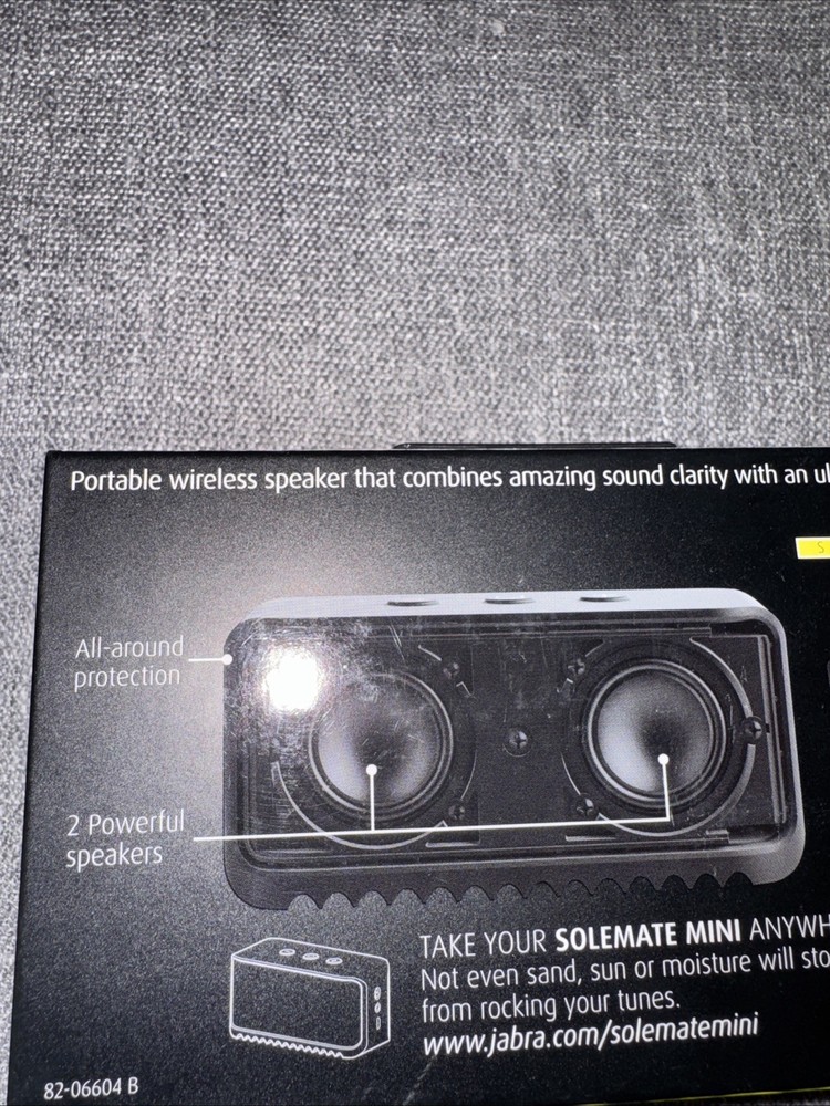 Jabra Solemate Mini Wireless Bluetooth Speaker - Blue
