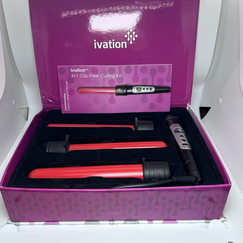 ivation Interchangeable Hair Curler