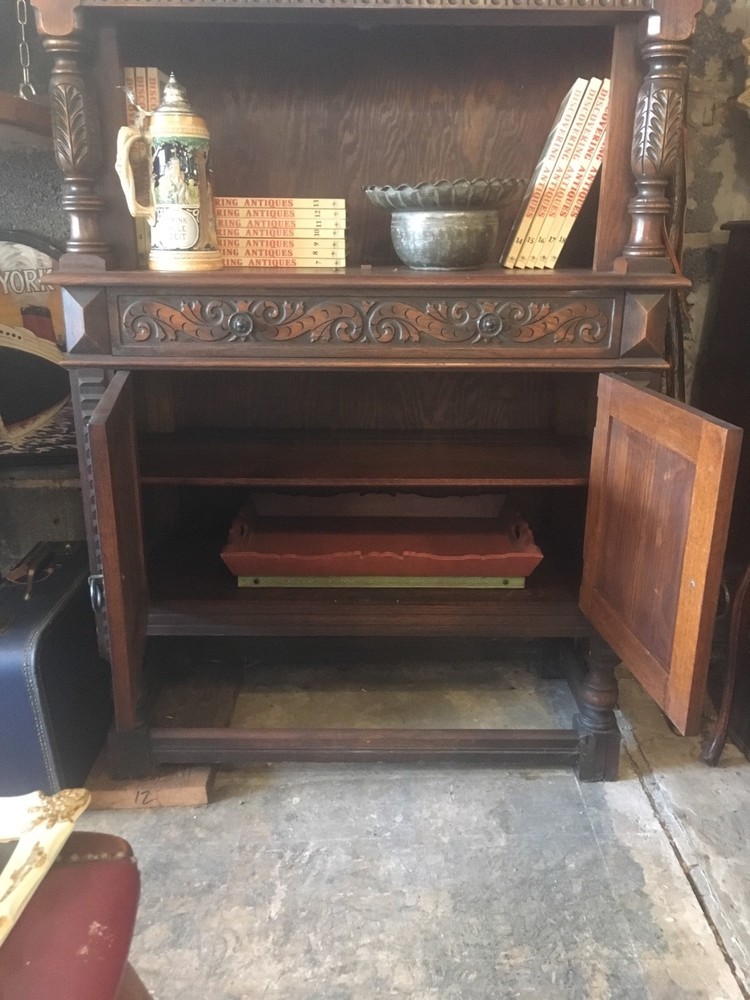 Vintage Antique Handcrafted Ornate Sideboard