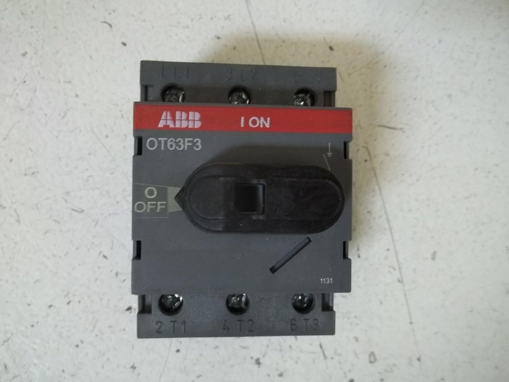 ABB OT63F3 DISCONNECTOR SWITCH, 3, 750, 63A