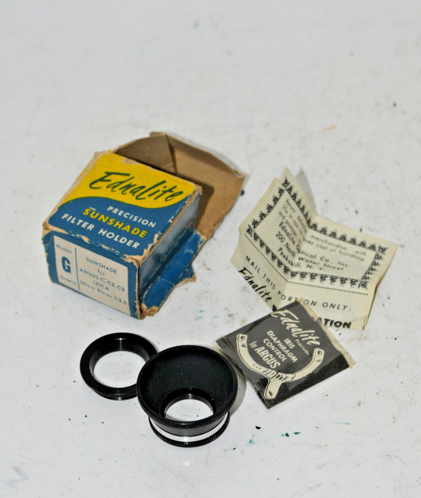 EDNALITE PRECISION SUNSHADE FILTER HOLDER IN BOX