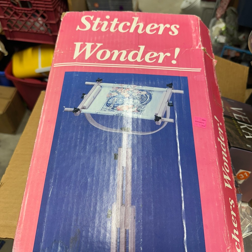 STITCHERS WONDER-ROTATING SCROLL FRAME Stand - Wood Replacement Piece Part E