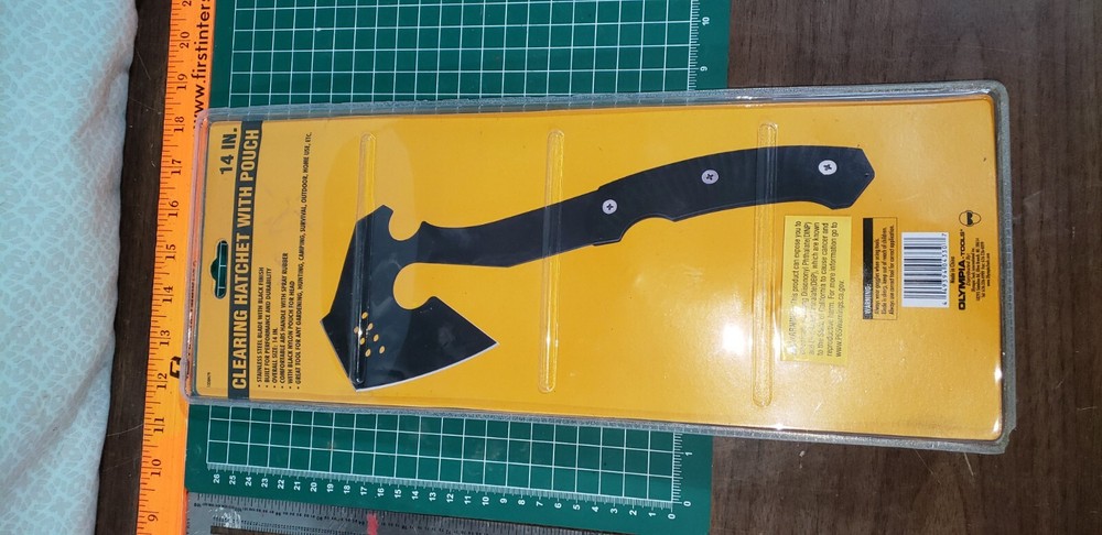 Olympia Tools Axe With Pouch. 14"