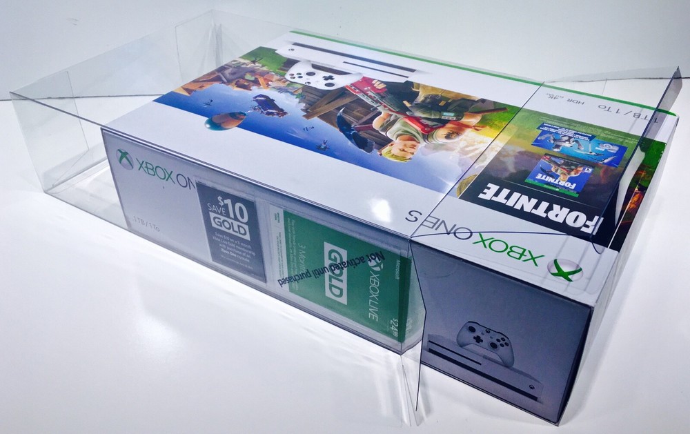 1 Console Box Protector For STANDARD XBOX ONE S Console Boxes. Check dimensions