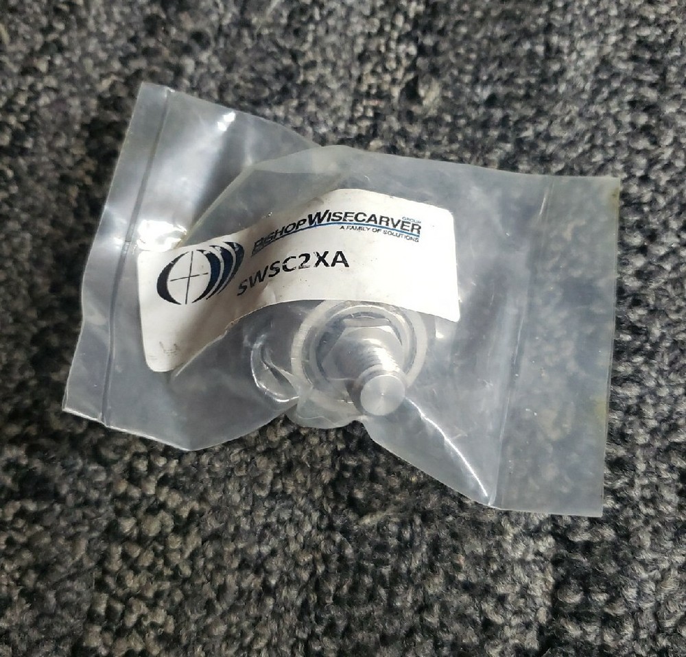 SWSC2XA Bishop-Wisecarver Size 2 Concentric Guide Wheel, Stud NIP!
