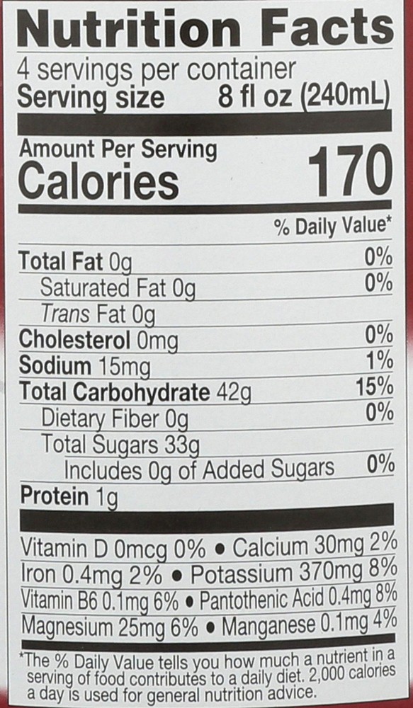 Juice Black Cherry Pure, 32 Fl Oz