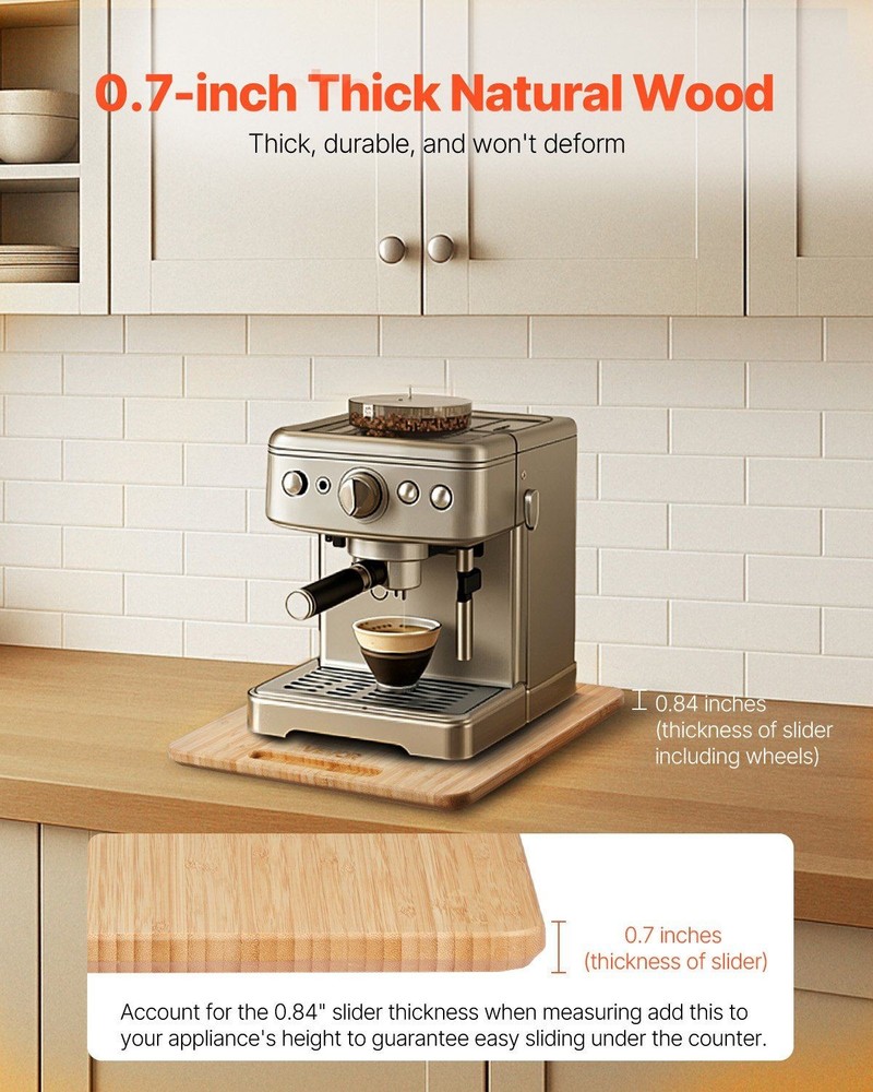 10.5x13in 40lb Optimized Sliding Tray with Scratch Proof Rubber Wheels