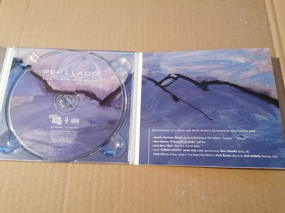 PEP LLADO TWO RIVERS, ONE WORLD CD 2005