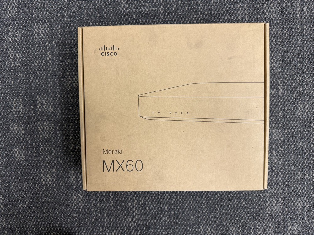 Open Box Cisco Meraki MX60 Firewall
