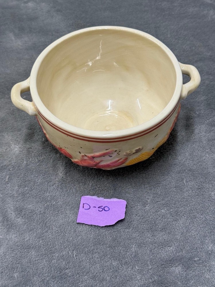 Lobster Pattern Soup Bowl 6”