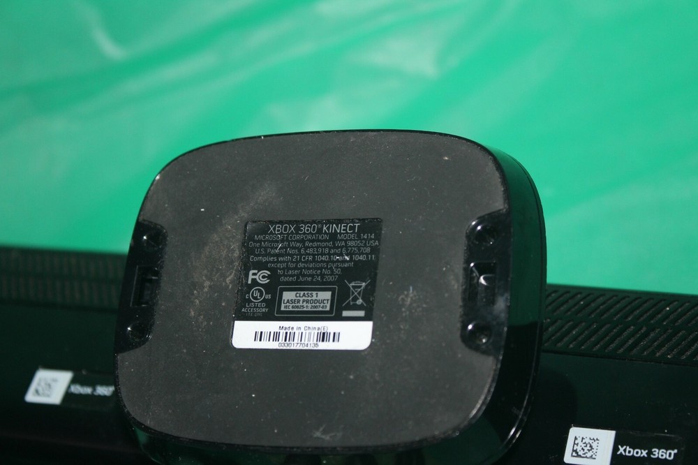 Microsoft 1414 Xbox 360 Kinect Sensor Bar Only - Black