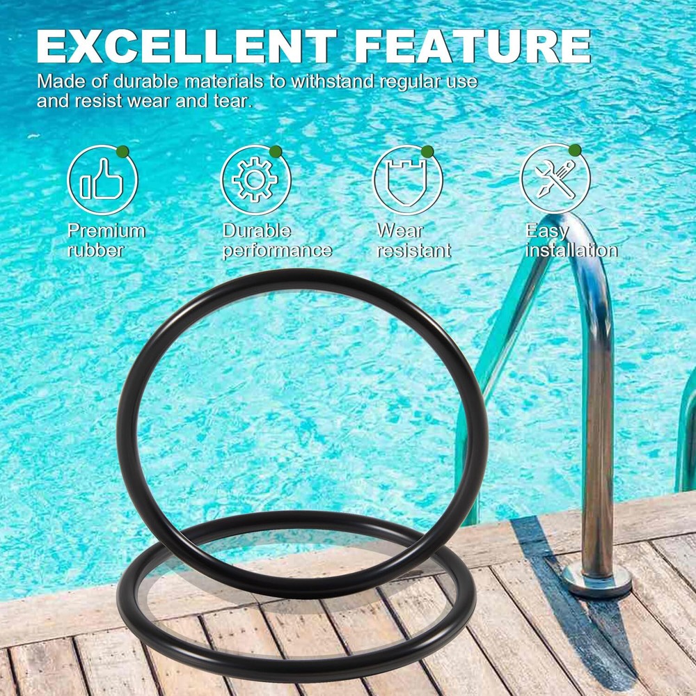 For Sta-Rite Dynamo Pool and Spa Pumps, Push Pull, Slide Pool 273062 O-Ring 2pcs