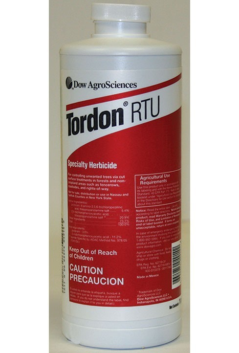 Tordon RTU Herbicide Tree Stump Killer - Quart (4 Pack)