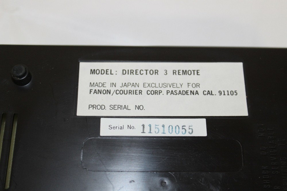 NOS NIB Fanon Courier Director 3 Solid State Intercom Remote Station