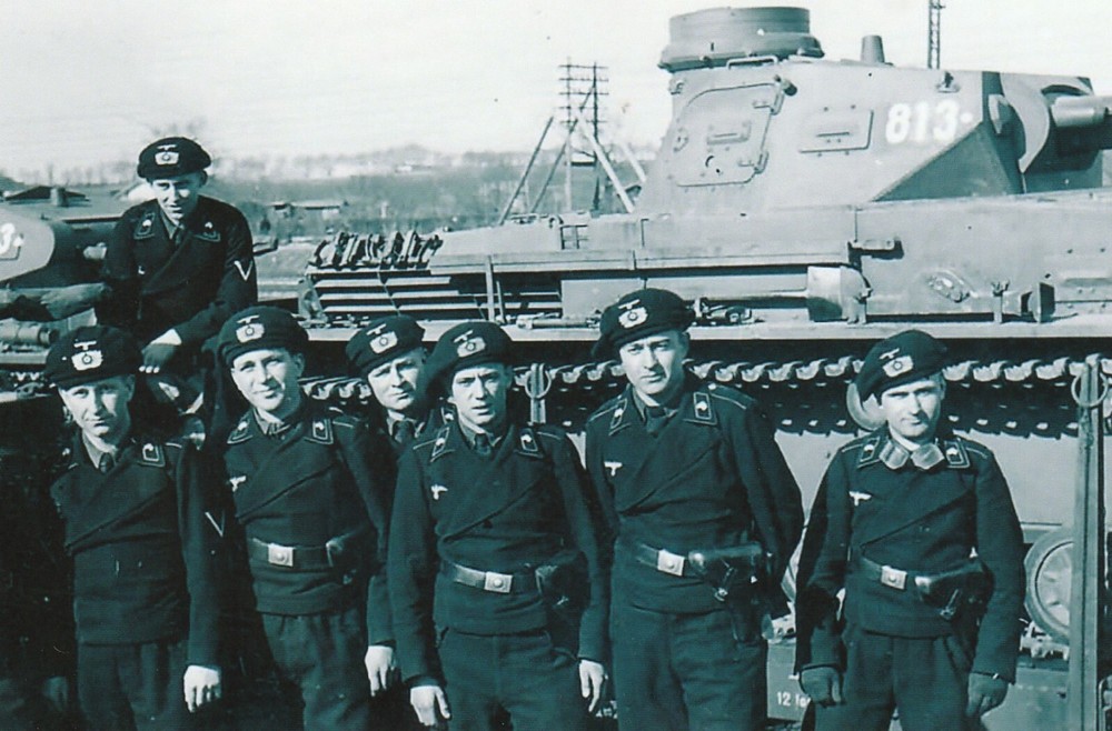 WW II German  Photo --   Panzer IV Tank , Eastern Front