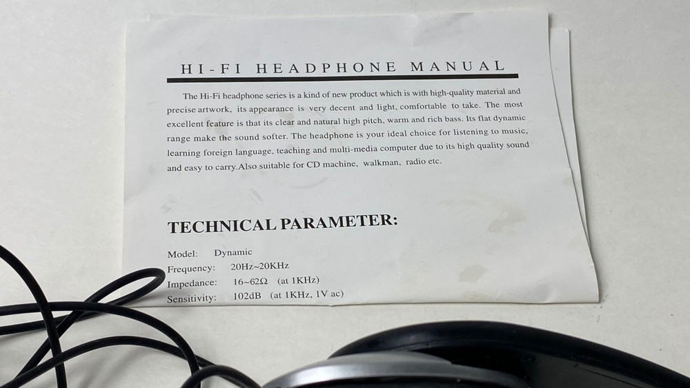 Fender TS-411 Stereo Headphones
