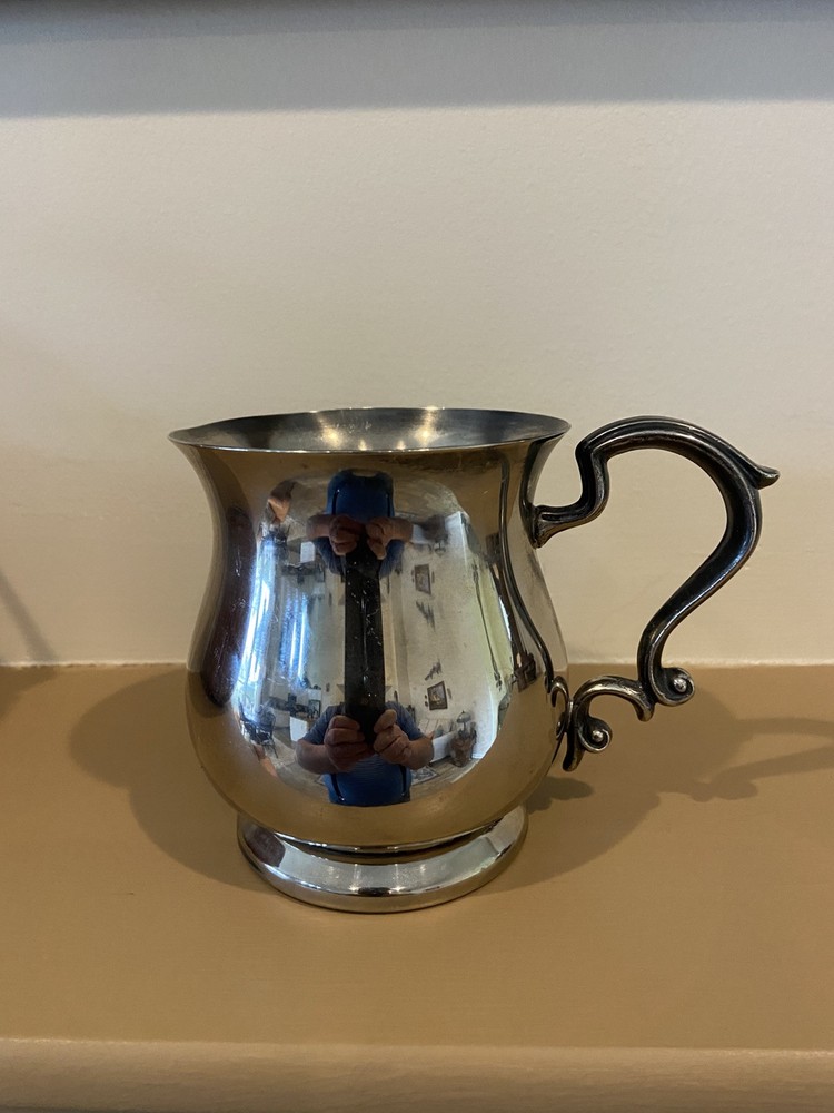 Silverplate Fancy Mug With Large Handle - FB Rogers