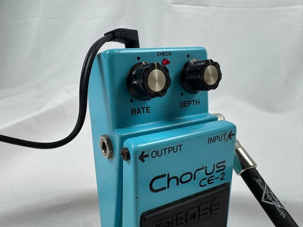 BOSS chorus effector CE-2 silver screw