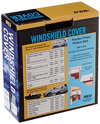 2423 Polar White Windshield Cover Sprinter