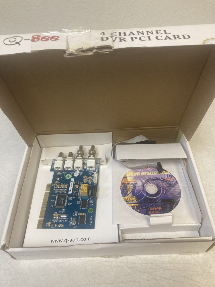 Q-See 4 Channel Network DVR Compression Model QSD9004