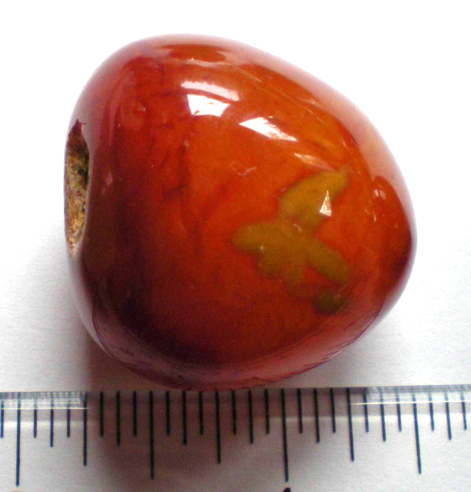 Carnelian Agate Palmstone sc618l