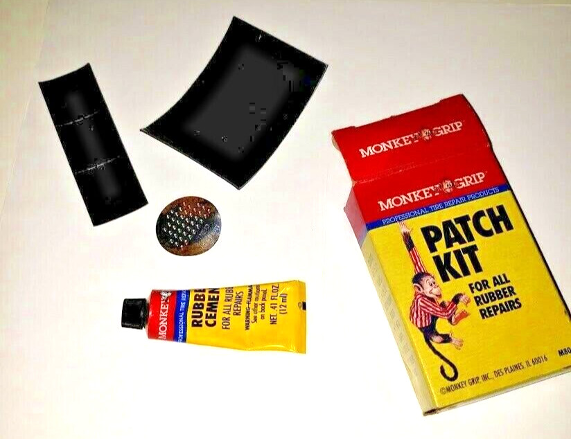 Vintage Monkey Grip Patch Kit in Original Box , Complete set