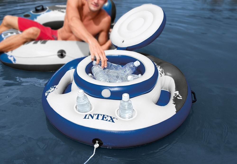 USEDOPEN BOX Intex Mega Chill Inflatable Floating Cooler