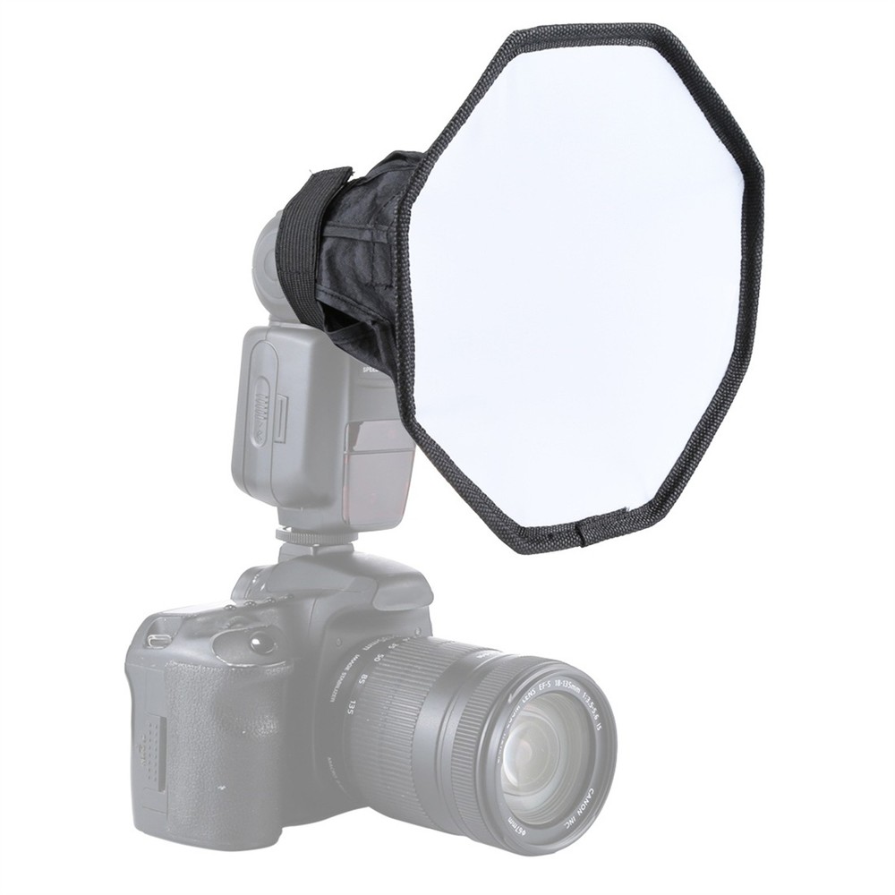 20cm Foldable Soft Flash Light Diffuser Softbox Cover Photography Flash Diffuser