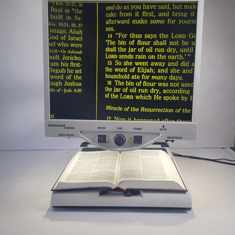 Enhanced Vision Merlin MRVE19A-VA 19" LCD Video Magnifier LV Reader