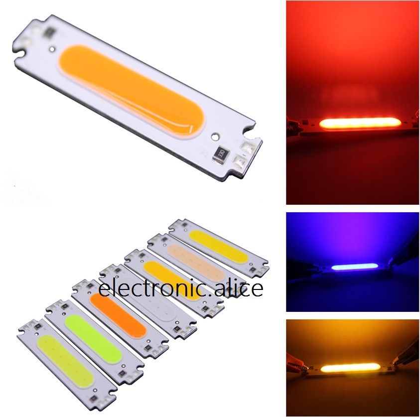 12V 2W White red/green/COB High Power LED Stripe LED Light Emitting Diode Panel