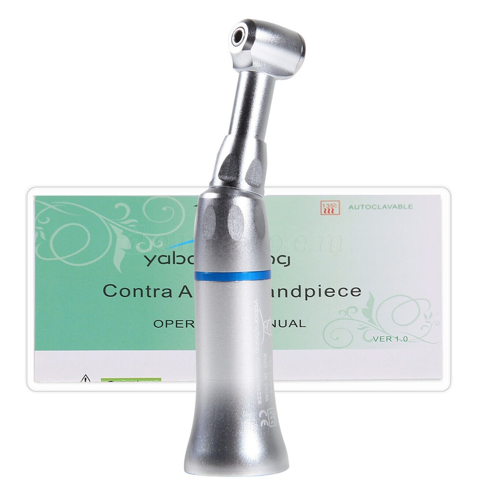 NSK Style Dental Slow Low Speed Contra Angle Handpiece Push Button Attach E-Type